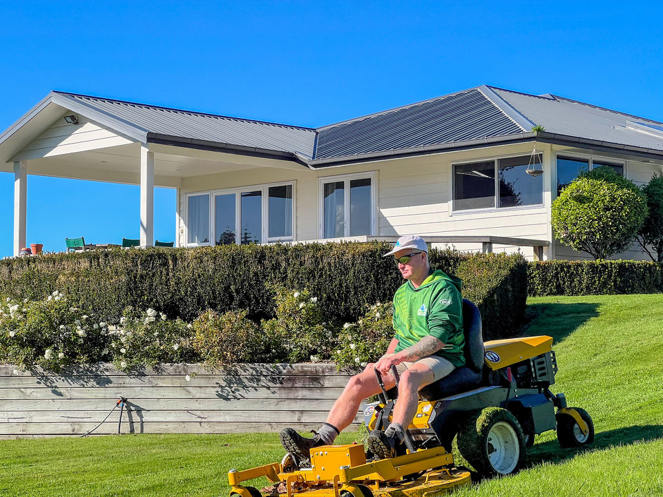 The Fine Art Of Mowing A Lawn